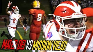 1 Mater Dei SOLD OUT Playoff SemiFinals VS 4 Mission Viejo JT Daniels 52 YD RUSH TD  HURDLE TD [upl. by Odilo]