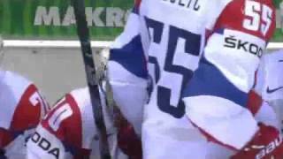 гол Зиновьева  Россия  Словения IIHF 2011 [upl. by Ardnekal]