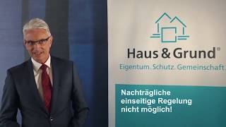 Hausordnung amp Hausfrieden Darauf muss der Vermieter achten  Haus amp Grund TV mit RA Jürgen Hammel [upl. by Esinaej]