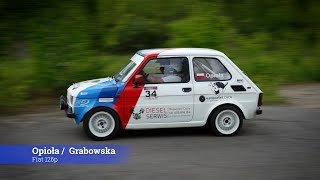 Daniel Opioła  Dominika Grabowska  Fiat 126p  5 KJS Rally Park 2024 [upl. by Ornas356]