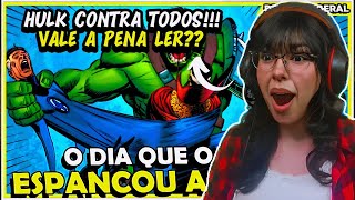 Hulk Contra o Mundo  História Completa  Ei Nerd  React [upl. by Namialus]