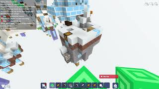 Playing Bloxdio Skywars on Bluepandaiscools live stream [upl. by Nessie372]