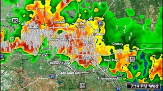 WATCH LIVE KPRC 2 meteorologists provide team coverage as heavy storms continue to impact our area [upl. by Vidda642]