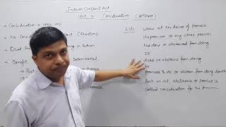 Indian Contract Act Unit 02 Class 01 [upl. by Zelle659]