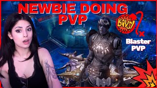 Is PVP Fun  Newbie Doing Lost Ark PVP With Artillerist  Blaster Korean subtitles [upl. by Anelet556]