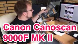 Scannen von Fotos Dias und Negativen mit CanoScan 9000F Mark II  Kompletter Workflow [upl. by Aker908]