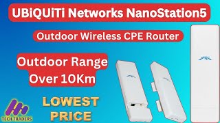 How to Configuration Ubiquiti Nano Station5 10 km Point to Point link setup [upl. by Tan594]