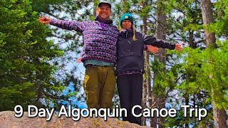 9 Day Canoe Trip in Northern Algonquin [upl. by Edlun]