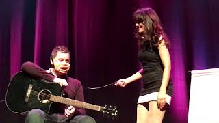 Nina Conti In Your Face  Tyne Theatre amp Opera House 19112016 Adam the Insurance Salesman [upl. by Delly]