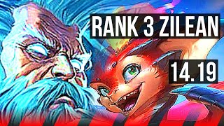 ZILEAN vs SMOLDER TOP  Rank 3 Zilean 6211 800 games  EUW Challenger  1419 [upl. by Chiquia345]