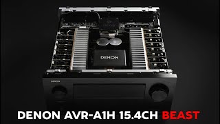 Denon Goes Beast Mode 154CH AVRA1H 8K Receiver  Details Revealed [upl. by Ennaihs]