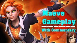 Paladins OB65 Maeve Gameplay  Live Commentary [upl. by Ahsinna]