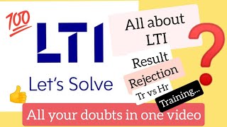 Does LTI reject in Hr round  In hand salary  When u get result  Which profile u get  LntInfotech [upl. by Tanberg]