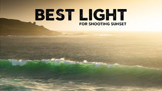 The BEST LIGHT for SUNSET photography [upl. by Refeinnej]