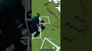 Warden VS Anvil Minecraft もういいよ minecraft shorts [upl. by Jannel]