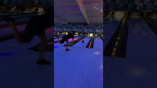 Two handed bowling strike bowling twohandedbowling strike [upl. by Eelyac23]