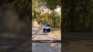 A 75 MPH Speed Golf Cart [upl. by Heman]