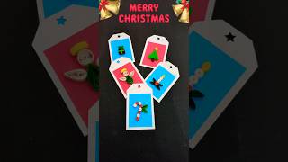 Transform Gifts with DIY Quilling Christmas Tags 🎄  Simple amp Elegant shorts christmas tag diy [upl. by Aala]