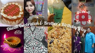 Diwali Vlog 2024  Brothers Birthday Celebration  Diwali in Pakistan  Pooja Kingrani [upl. by Congdon]