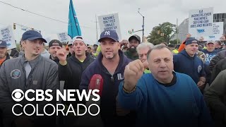 Prolonged dock worker strike over wages could raise prices in Colorado experts say [upl. by Townie]