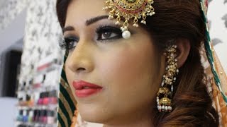 Pakistani Bridal Makeup Tutorial [upl. by Brockie]