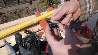 How to change carbon brushes in a circular saw PARKSIDE PHKS 1450 LASER [upl. by Enitnelav]