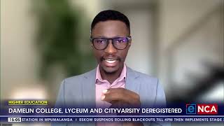 Higher Education  Student union welcomes decision to deregister Educor colleges [upl. by Gowon]