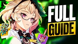 Emilie FULL Guide  Best Weapons Artifacts amp Team Kit Constellations Analysis [upl. by Van951]