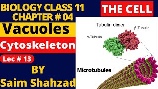 Biology Class 11 CH 04 THE CELL Topic Structure amp Function of Vacuoles amp Cytoskeleton in Urdu Hindi [upl. by Milah]