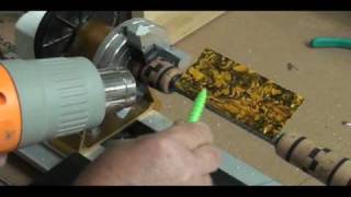 Abalone Veneer Inlays  Heat Gun Method [upl. by Elleret]