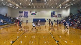 Leander Middle School A Team Volleyball vsRunning Brushy [upl. by Roee]