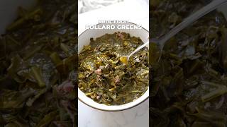 SOUL FOOD COLLARD GREENS recipe thanksgiving [upl. by Gwenora]