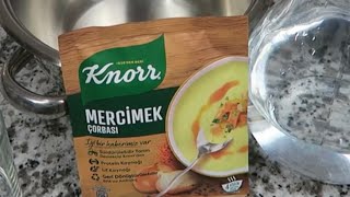 Kırmızı Mercimek Çorbası Nasıl Yapılır  Kerevizli Çorba Tarifi shorts [upl. by Enorej]