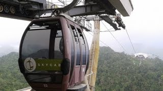 Malaysia l Amazing View at Langkawi Cable Car [upl. by Durtschi427]