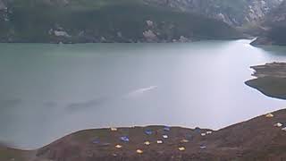 Sheshnag ke darshan in sheshnag lake AMARNATH YATRA JampK [upl. by Bryce358]