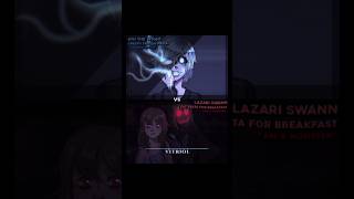 Lazari vs Ani  Character Wise  edit creepy creepypasta vs [upl. by Leitman636]