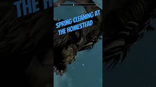 Cleaning up the homestead skyrim skyrim xbox gaming elderscrolls [upl. by Meghann]