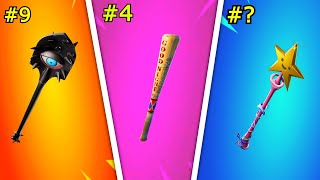 Top 10 BEST Pickaxes That Will Give You Less Delay  More FPS 0 DELAY In Chapter 3 [upl. by Einhoj]