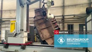 Robotic bucket welding [upl. by Gabbi]