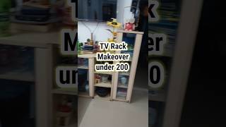 TV Rack Makeover shortvideo ytshorts shortsfeedshortvideo shortsviralvideo savitarawat2666 [upl. by Savvas]