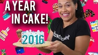 A YEAR IN CAKE 2016 The Best Bakes Cakes And Belly Laughs This Year [upl. by Fahland]