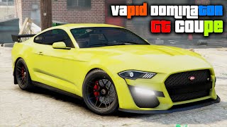 Vapid Dominator GT Coupe  GTA 5 Lore Friendly Car Mod  Download Link [upl. by Ylram128]