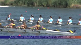 Yvelines  ManteslaJolie organise les championnats de France daviron à la dernière minute [upl. by Marielle450]