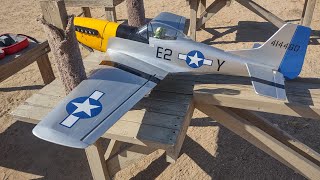 93MPH P51 Mustang speed testing with GNSS analyzer [upl. by Laval]