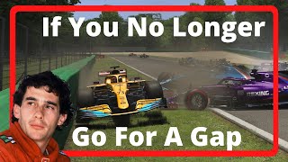 If You No Longer Go For A Gap That Exists  Ayrton Senna Meme [upl. by Kalila515]