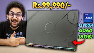 RTX 4060 Light Weight Gaming Laptop Under Rs 1 Lakh  Infinix GT Book i913900H [upl. by Etolas]