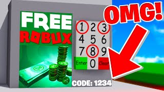 Solve The Code For FREE ROBUX in THIS Roblox Game [upl. by Tunk]