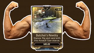 Warframe  Butchers Revelry Ghoulsaw Got Buffed [upl. by Franni172]