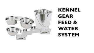 Kennel Gear Dog Food Bowls and Water Pails [upl. by Shugart]