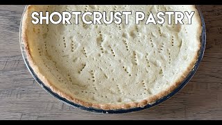 Shortcrust Pastry Recipe  The Best Shortcrust Pastry  Fond De Tarte  Pie Crust  Shortcrust [upl. by Jacquelin]